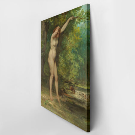 Πινακας Σε Καμβά GUSTAVE COURBET – THE YOUNG BATHER - Gustave Courbet Sticky 4