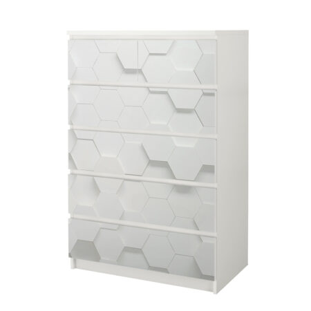 Αυτοκόλλητο Συρταριέρας HEXAGONAL PARAMETRIC - Αυτοκολλητα επιπλων Sticky 4