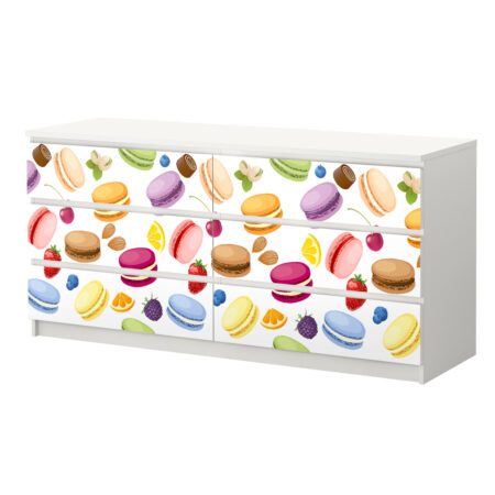 Αυτοκόλλητο Συρταριέρας MACARONS - Αυτοκολλητα επιπλων Sticky 5