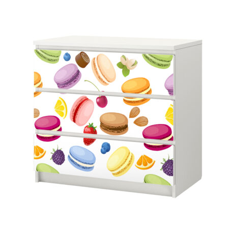 Αυτοκόλλητο Συρταριέρας MACARONS - Αυτοκολλητα επιπλων Sticky 2