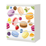 Αυτοκόλλητο Συρταριέρας MACARONS