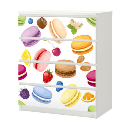Αυτοκόλλητο Συρταριέρας MACARONS - Αυτοκολλητα επιπλων Sticky 3