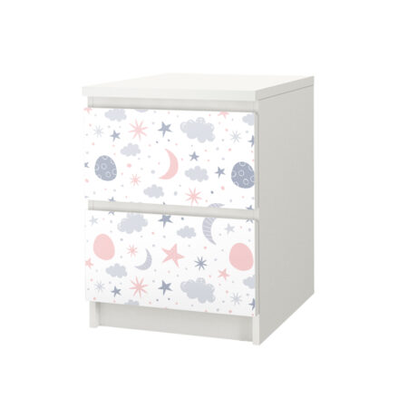 Αυτοκόλλητο Συρταριέρας NURSERY PATTERN - Αυτοκολλητα επιπλων Sticky 1