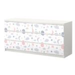 Αυτοκόλλητο Συρταριέρας NURSERY PATTERN