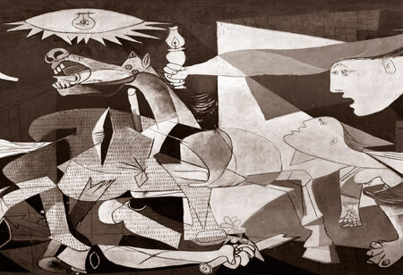Πίνακας σε καμβά PICASSO - GUERNICA - Pablo Picasso Sticky 6