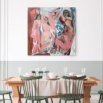 OUTLET Πίνακας σε καμβά PICASSO - GIRLS OF AVIGNON 65Χ65