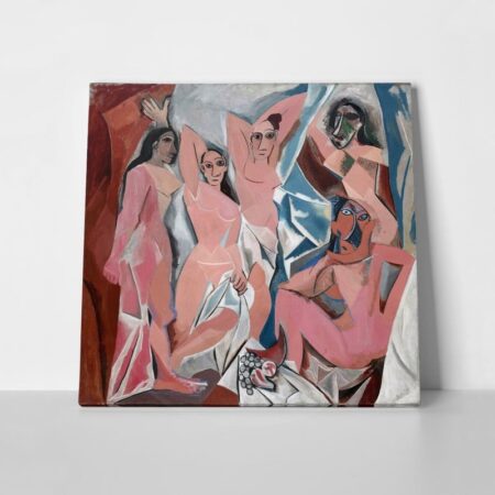 OUTLET Πίνακας σε καμβά PICASSO - GIRLS OF AVIGNON 65Χ65 - OUTLET Sticky 1