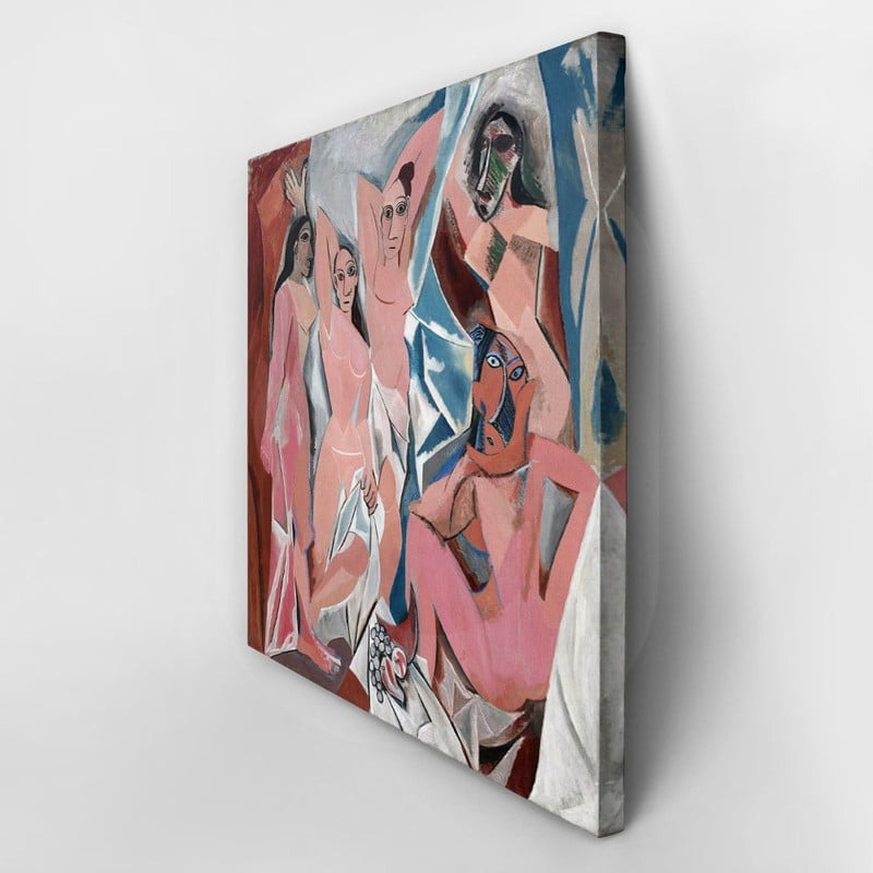 OUTLET Πίνακας σε καμβά PICASSO - GIRLS OF AVIGNON 65Χ65