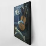 Πίνακας σε καμβά PICASSO - OLD GUITARIST