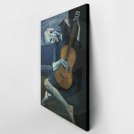 Πίνακας σε καμβά PICASSO - OLD GUITARIST - Pablo Picasso Sticky 3