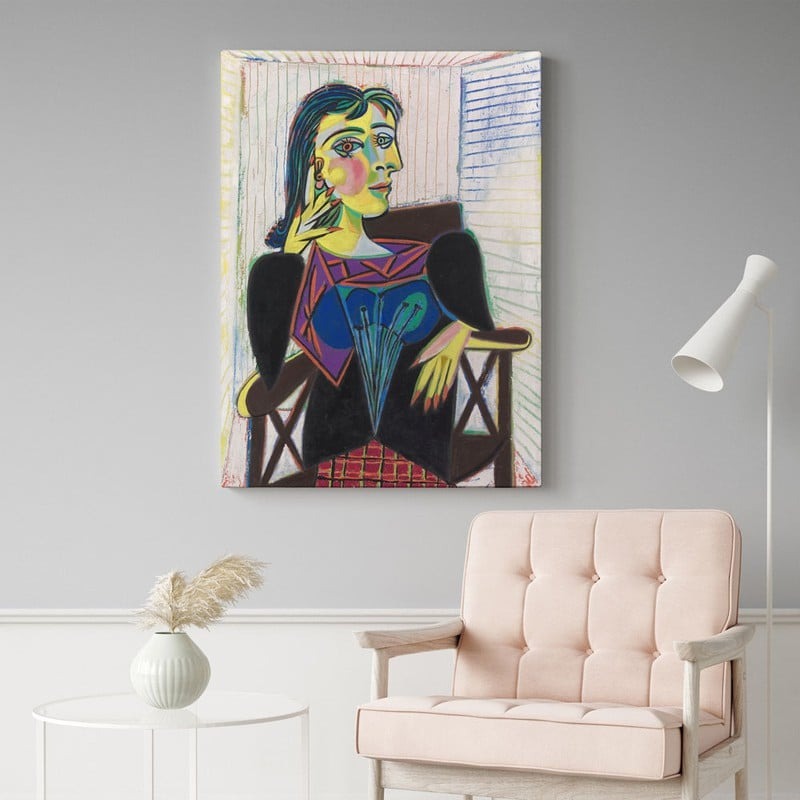 Πίνακας σε καμβά PICASSO - PORTRAIT OF DORA MAAR