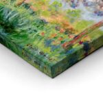 Τετράγωνος Πίνακας MONET - PRINTEMPS A GIVERNY