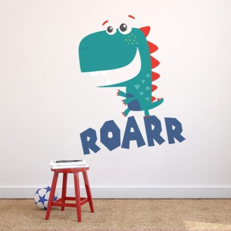 Αυτοκόλλητο τοίχου ROAR DINO - Βρεφικα & Παιδικά