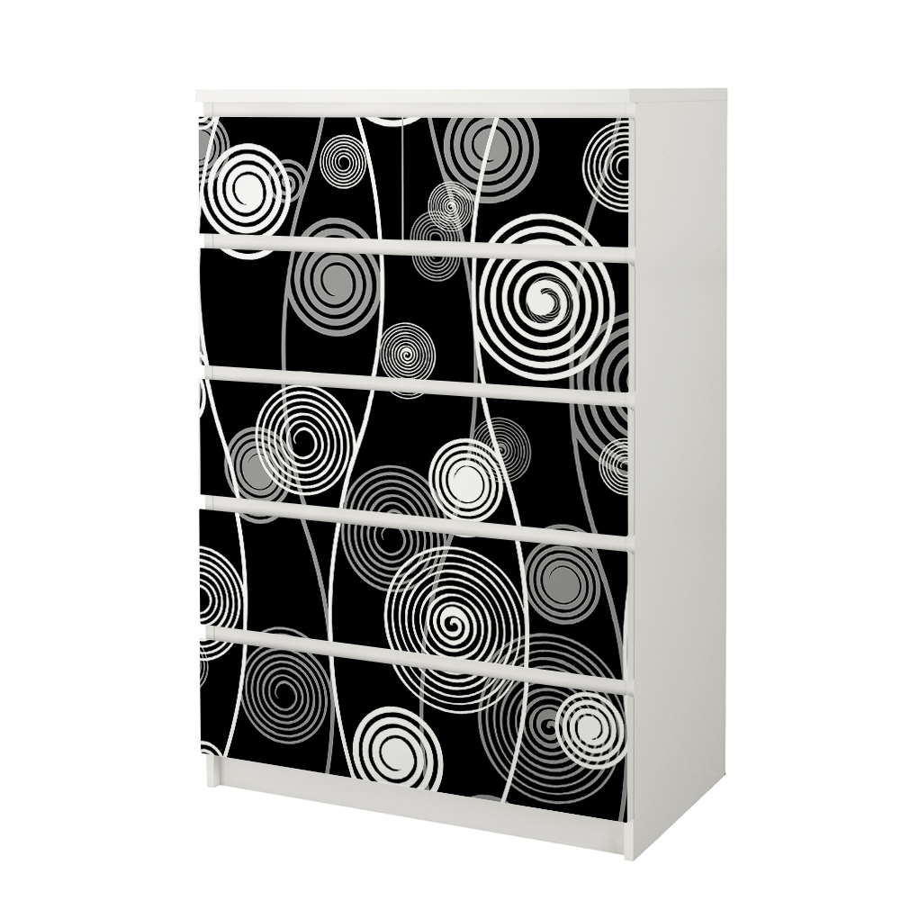Αυτοκόλλητο Συρταριέρας SPIRALS