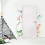 Αυτοκόλλητο τοίχου DINO DOOR