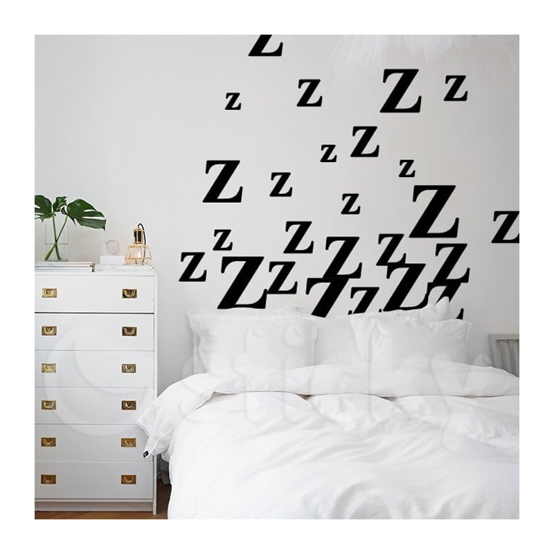 Αυτοκόλλητο τοίχου Zzz