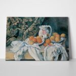 Πίνακας PAUL CEZANNE - STILL LIFE WITH A CURTAIN