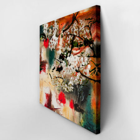 Πίνακας Τετράγωνος SPRING MOTIF - Ανθη Δεντρων Sticky 2
