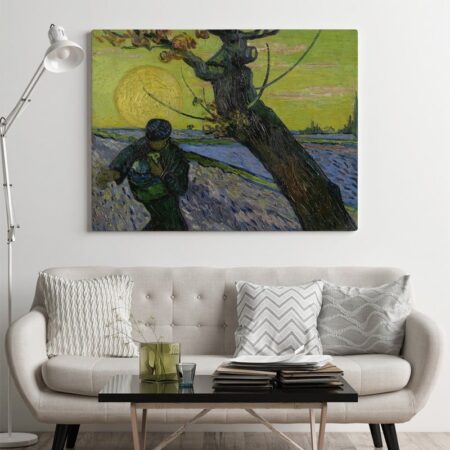 Πίνακας σε καμβά VAN GOGH - THE SOWER 2 - Vincent Van Gogh