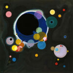 Πίνακας σε καμβά KANDINSKY - SEVERAL CIRCLES