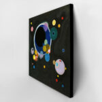Πίνακας σε καμβά KANDINSKY - SEVERAL CIRCLES