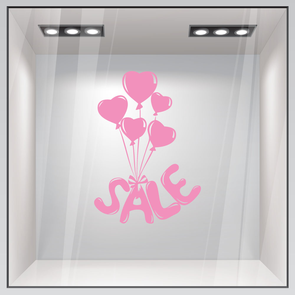 Αυτοκολλητο Εκπτωσεων BALLOON SALES