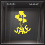 Αυτοκολλητο Εκπτωσεων BALLOON SALES