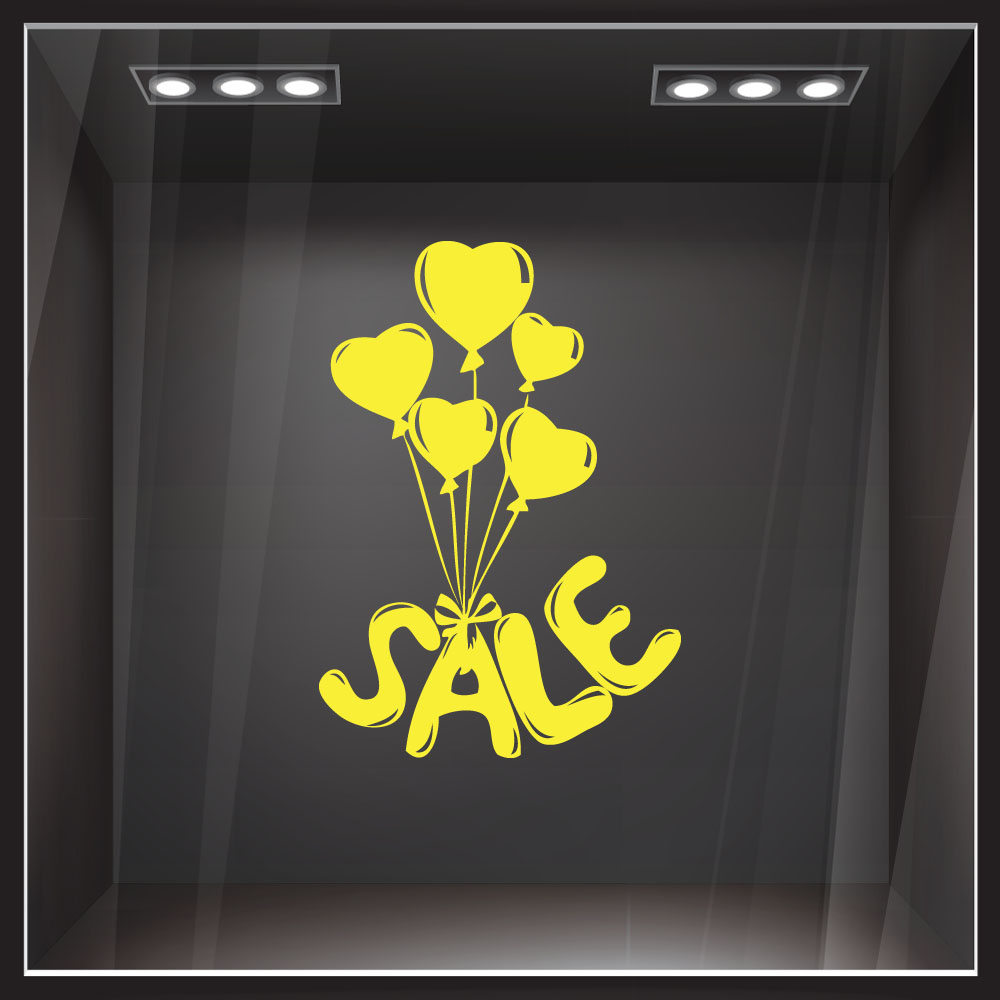 Αυτοκολλητο Εκπτωσεων BALLOON SALES