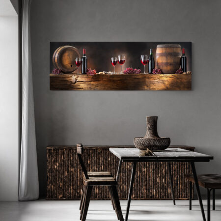 Πίνακας Πανοραμικός BARREL WINE - Food and Drink