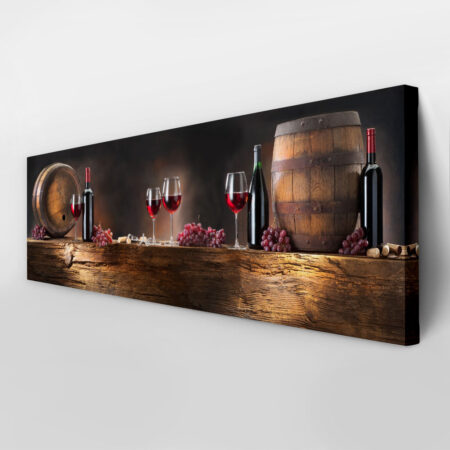 Πίνακας Πανοραμικός BARREL WINE - Food and Drink Sticky 3