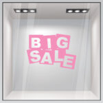 Αυτοκολλητο Εκπτωσεων BIG SALE