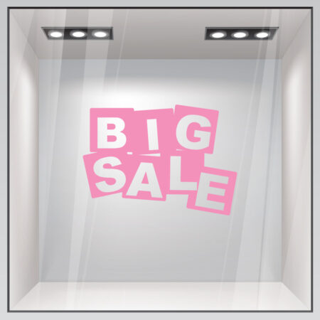 Αυτοκολλητο Εκπτωσεων BIG SALE - Αυτοκόλλητα εκπτώσεων Sticky 3