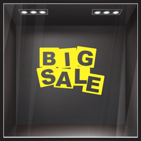 Αυτοκολλητο Εκπτωσεων BIG SALE - Αυτοκόλλητα εκπτώσεων Sticky 4