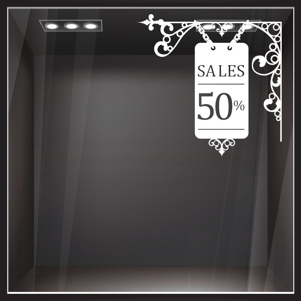 Αυτοκόλλητο εκπτώσεων Sales Sticker 12