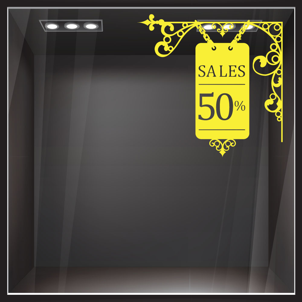 Αυτοκόλλητο εκπτώσεων Sales Sticker 12