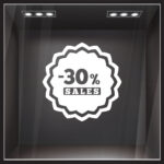 Αυτοκολλητο Εκπτωσεων SALES 50