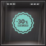 Αυτοκολλητο Εκπτωσεων SALES 50