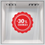 Αυτοκολλητο Εκπτωσεων SALES 51