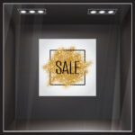 Αυτοκολλητο Εκπτωσεων GLITTER SALES