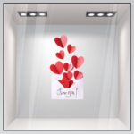 Αυτοκόλλητο Βιτρίνας LOVE ENVELOPE