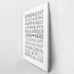 Πινακας σε καμβά LOVE COUPLES