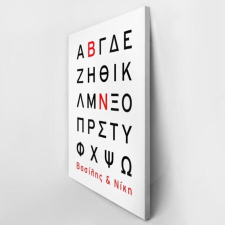 Πινακας σε καμβά LOVE LETTERS - Αγαπη - Ερωτας Sticky 3