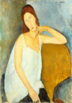 Πινακας σε καμβά MODIGLIANI - JEANNE HEBUTERNE