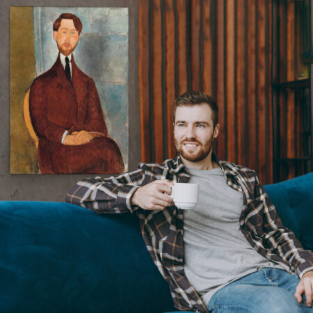 Πινακας σε καμβά MODIGLIANI - PORTRAIT OF LEOPOLDO ZBOROWSKI - Modigliani Amedeo