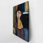 Πινακας σε καμβά MODIGLIANI - JEANNE HEBUTERNE WITH HAT AND NECKLACE