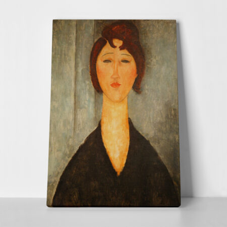 Πινακας σε καμβά MODIGLIANI - YOUNG WOMAN - Modigliani Amedeo Sticky 1