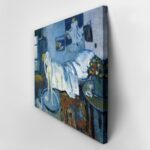 Πινακας σε καμβά PICASSO - A BLUE ROOM