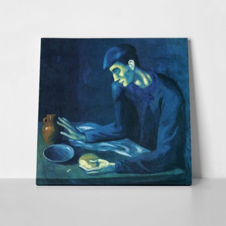 Πίνακας Τετράγωνος PICASSO - BREAKFAST OF A BLIND MAN - Pablo Picasso Sticky 1