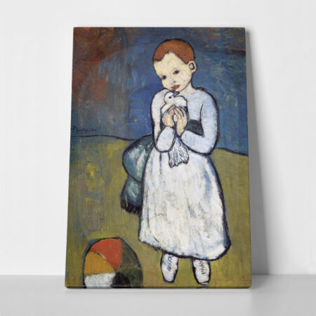 Πινακας σε καμβά PICASSO - CHILD WITH DOVE - Pablo Picasso Sticky 1