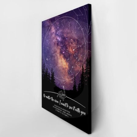 Πίνακας σε καμβά STAR VIEW - Αγαπη - Ερωτας Sticky 3